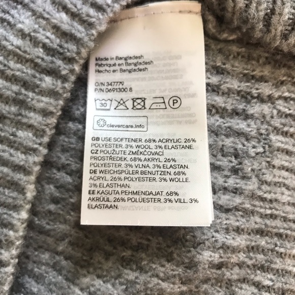 Divided H&M Wool Mix Turtleneck Sweater (Size M) - Picture 4 of 5